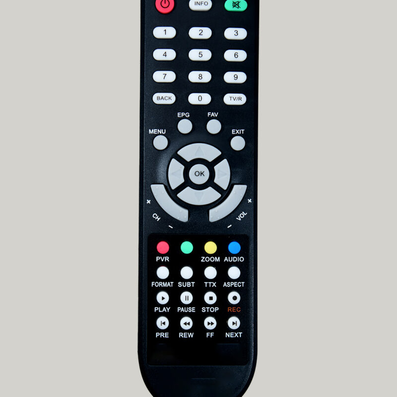 DTH Remote Control Compatible for RM (LINE) DTH Set Top Box DTH | Set Top Box Remote - Please Match The Image with Your Old Remote