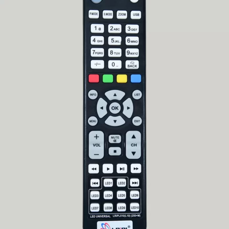 LRIPL LR510 Universal/Multi Remote Control for All Non Branded/Local/Chinese Assemble Televisions LCD LED Smart TV