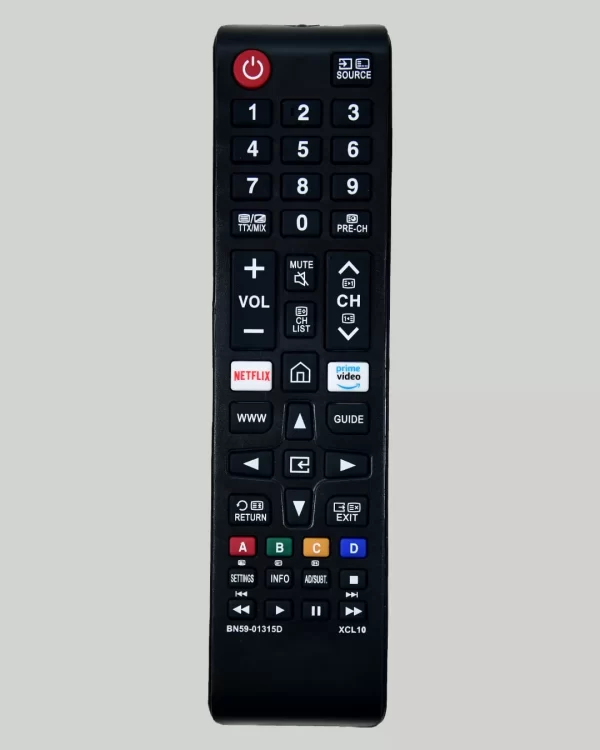 Compatible for Samsung tv remote control Universal Replacement remote for Original Samsung LCD LED  Smart  Television with NETFLIX and Prime Video Hotkeys