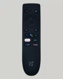 Bluetooth Voice Command Remote Compatible for oneplus Remote | 1+ Android TV Remote | one plus tv Remote with Netflix YouTube Prime Video and Google Assistant Hot Keys - Pairing Must