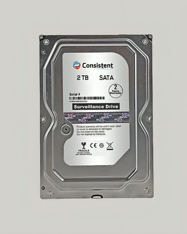 Consistent 2 TB Desktop Hard Disk with 2 Years Replacement Warranty