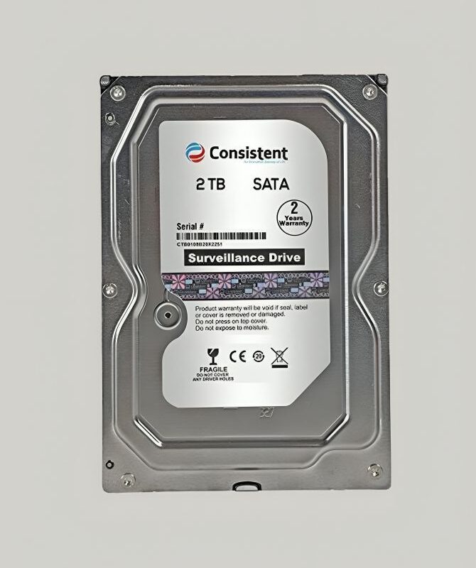 Consistent 2 TB Desktop Hard Disk with 2 Years Replacement Warranty