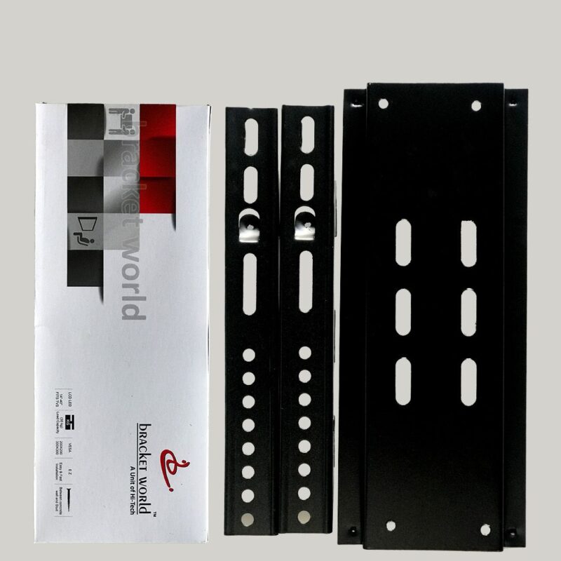 Bracket World Heavy Duty TV Wall Mount Bracket for 32 to 65 inch LCD/LED/Monitor/Smart TV, Fixed Universal TV Wall Stand