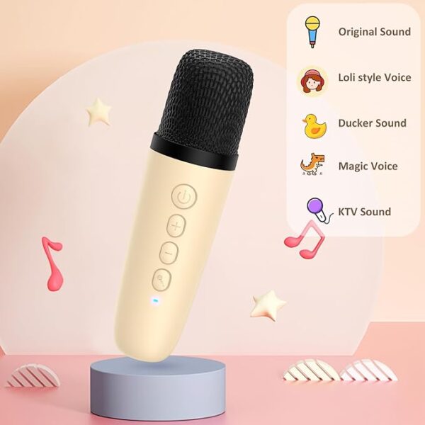 Ubon..Portable Audio System With Fm,Usb ..8Watt Powerful Sound With 6hrs.Playtime Include Wireless 🎤 - Image 4
