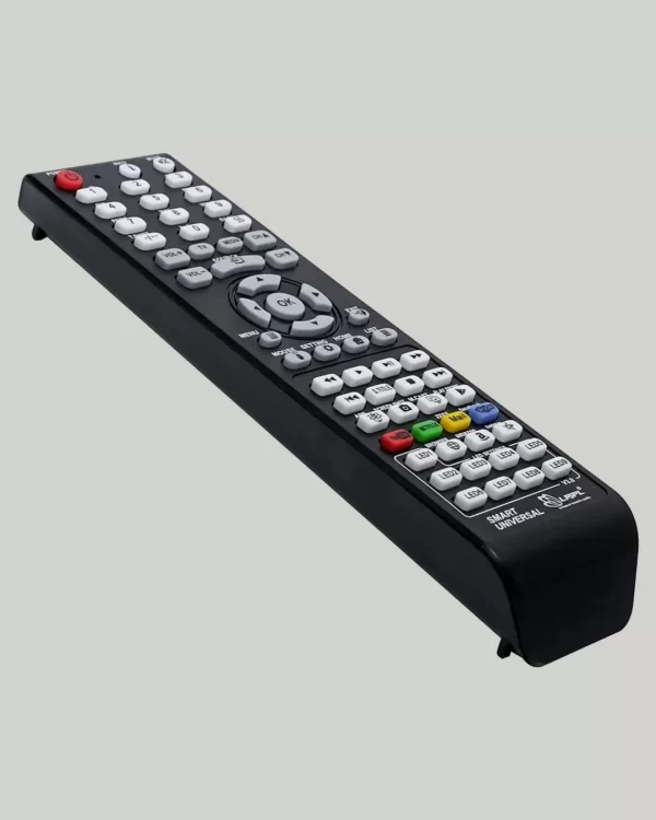 Lripl Non Branded Assemble Chinese LCD LED Smart TV Universal / Multi Remote Control with Netflix YouTube Smart Key (Black) - Image 3