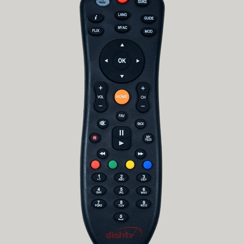 Dish Tv Remote Compatible for Dish TV HD & SD Set Top Box with Recording Feature