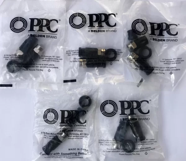 PPC - (Airtel Original) RG6 Coaxial Cable Wire Connector for DTH, Antenna, Cable TV ( 10 PCS ) - Image 3