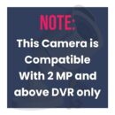 HIKVISION 2MP Outdoor Bullet Wired CCTV 1080p Camera White [DS-2CE1AD0T-ITP/ECO]  for 2MP & Above DVR