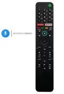 Voice Command Remote Control Replacement for Sony Bravia LCD TV KD-55A8H KD-65A8H KD-85X9500G KD-75X9500G KD-65X9500G KD-55X9500G KD-55X8500G KD-43X8000H KD-75X8000H KD-55X8000H (RMF-TX500P )