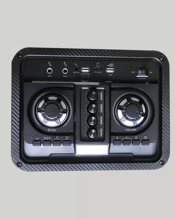 KINGS Party Trolley Speaker With Twin Mic, FM Radio, Bluetooth, RGB lights And 220 W. KINGS Signature Sound. - Image 7