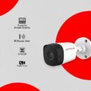 CP PLUS Weatherproof Outdoor Wired Bullet Security Camera | 2.4 MP| 3.6 MM Lens for Wide Angle | 1080P Full HD Recording | Digital Wide Dynamic Range (D-WDR) | CP-USC-TA24L2