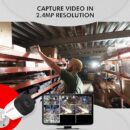 CP PLUS Weatherproof Outdoor Wired Bullet Security Camera | 2.4 MP| 3.6 MM Lens for Wide Angle | 1080P Full HD Recording | Digital Wide Dynamic Range (D-WDR) | CP-USC-TA24L2