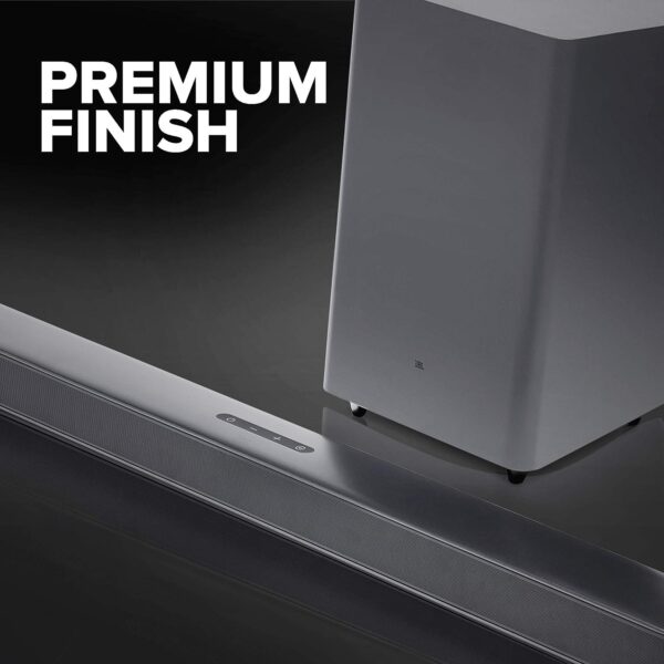 JBL Bar 2.1 Deep Bass, Dolby Digital Soundbar with Wireless Subwoofer for Extra Deep Bass, 2.1 Channel Home Theatre with Remote, Surround Sound, HDMI ARC, Bluetooth & Optical Connectivity (300W) - Image 7