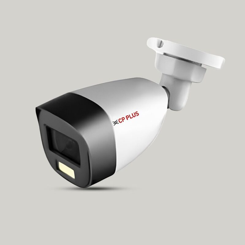 CP PLUS 2.4MP Full Color Guard+ Bullet Outdoor Security Camera | 3.6 mm Fixed Lens | Support Full-Color Starlight | Max 30fps at 2.4MP | Illumination Range of 20 Mtrs, IP67 - CP-GPC-TA24PL2-SE-0360