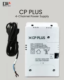 CP Plus PD04-12D 12V 5Amp 4 Channel Fiber SMPS (Switched-Mode Power Supply) for CCTV Security Surveillance Camera Power Supply