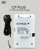 CP Plus PD08-12D 12V 5Amp 8 Channel Fiber SMPS (Switched-Mode Power Supply) for CCTV Security Surveillance Camera Power Supply