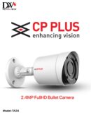 CP PLUS Weatherproof Outdoor Wired Bullet Security Camera | 2.4 MP| 3.6 MM Lens for Wide Angle | 1080P Full HD Recording | Digital Wide Dynamic Range (D-WDR) | CP-USC-TA24L2