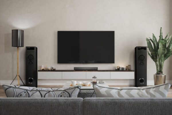 KINGS 2.0 Multimedia Tower Speaker (Black) WITH Crystal Clear  Bass, 320 Watt Power full Deep Bass Sound, Model F10 - Image 6