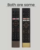 Compatible HAIER TV Remote Control and Replacement of Original HTR-U27E Suitable for All Model of HAIER Smart 4K Android LED Television - Universal Haier TV Remote