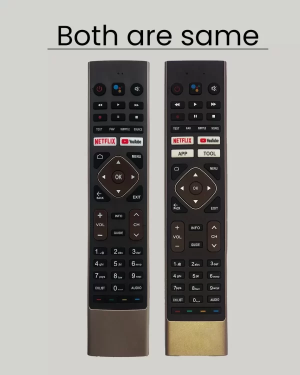 Compatible HAIER TV Remote Control and Replacement of Original HTR-U27E Suitable for All Model of HAIER Smart 4K Android LED Television - Universal Haier TV Remote