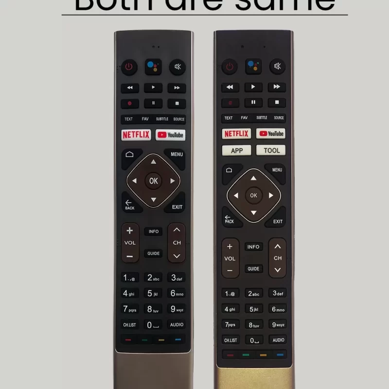 Compatible HAIER TV Remote Control and Replacement of Original HTR-U27E Suitable for All Model of HAIER Smart 4K Android LED Television - Universal Haier TV Remote