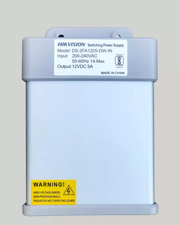 HIKVISION 4 Channel 12V 5A Switch Power Supply CCTV/SMPS DS-2FA1205-DW-IN