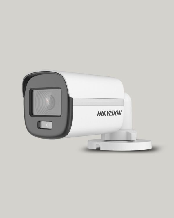 HIKVISION 2 MP White Night Colour Vu IR Full HD Bullet Night Vision  Camera, 1080P DS-2CE10DF0T-PFS 3.6 mm