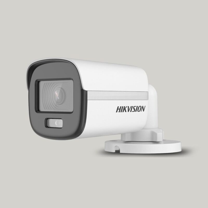 HIKVISION 2 MP White Night Colour Vu IR Full HD Bullet Night Vision  Camera, 1080P DS-2CE10DF0T-PFS 3.6 mm