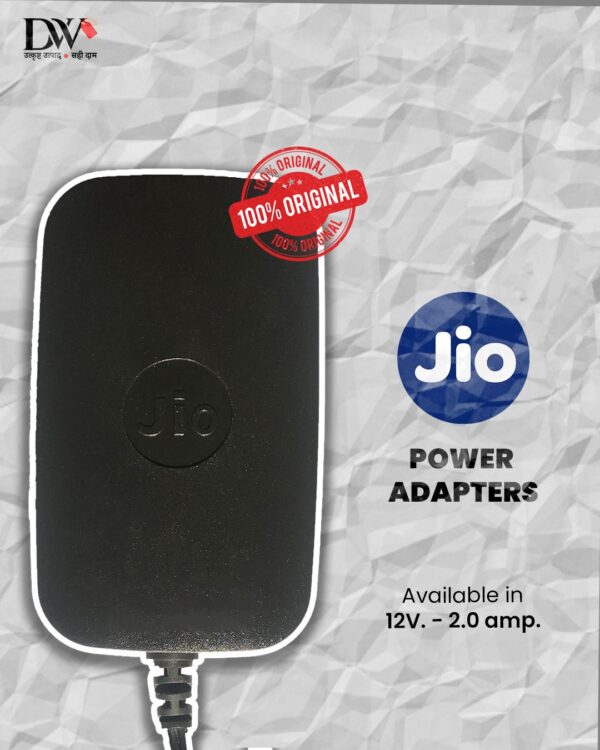 Jio 12 Volt 2 Amp Power Adapter Compatible for Set Top Box (Jio, Tata Sky, Tata Play, Airtel,RM),FTA Dth Receiver, Printers, Ampli Speakers,Led Tv(14"-24"), Monitors, CCTV Camera etc - Image 5
