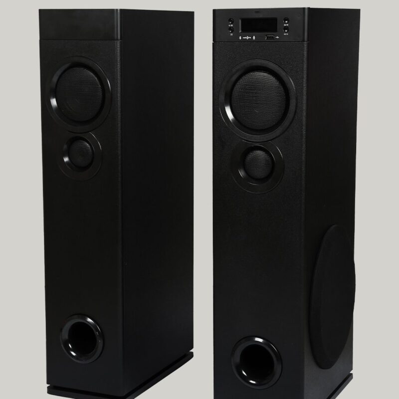 KINGS F-8, 2.0 Multimedia Twin Tower Speaker with 150W. Powerfull Deep Bass Sound