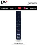 LRIPL 5 in 1 Universal TV Remote Control for Samung,Sony,LG,TCL And Sharp Smart LCD LED TV- No Setup Required