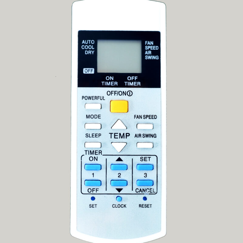 Compatible for Panasonic AC Remote Control (Exactly Same Remote Will Only Work)