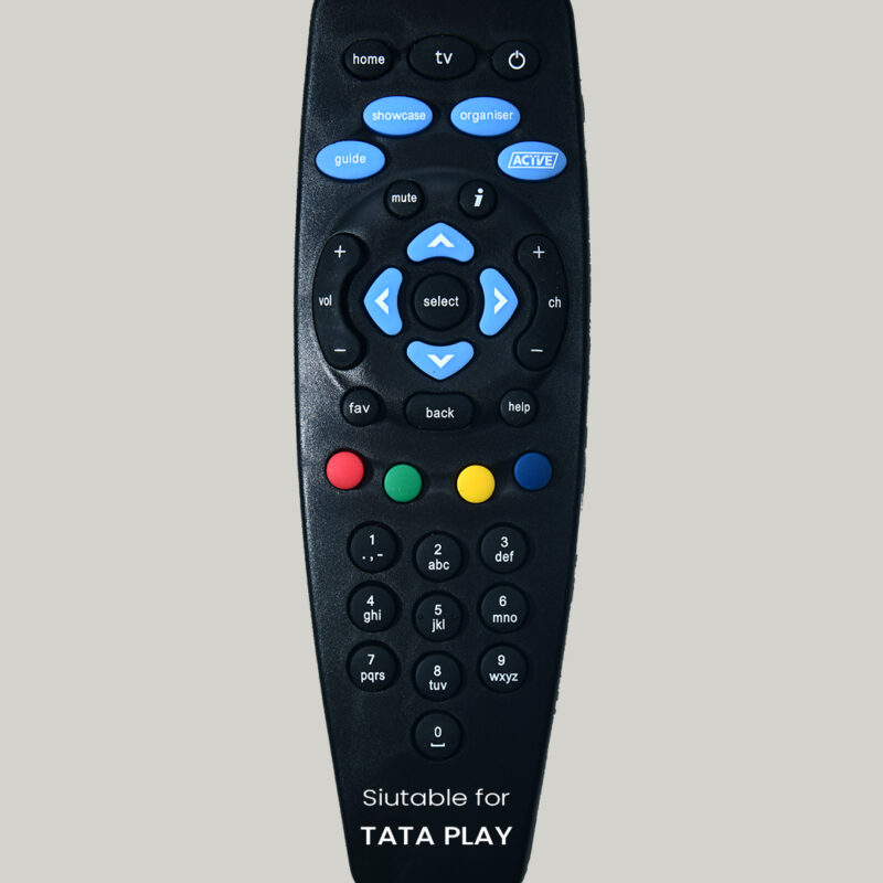 Compatible Remote for Tata Sky/Tata Play HD /SD  Set Top Box- Universal Remote control For Tata Sky/Tata Play