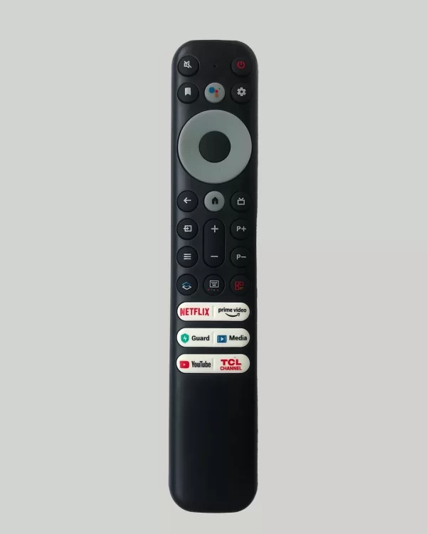 Compatible for TCL Tv Remote Original RC902V Model Bezel-Series P635 Pro Series Bluetooth Voice Command Remote Control with Google Assistant Feature - Pairing Must