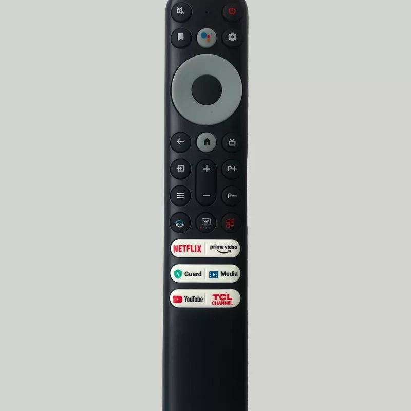 Compatible for TCL Tv Remote Original RC902V Model Bezel-Series P635 Pro Series Bluetooth Voice Command Remote Control with Google Assistant Feature - Pairing Must