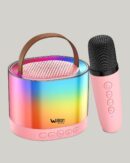 Ubon..Portable Audio System With Fm,Usb ..8Watt Powerful Sound With 6hrs.Playtime Include Wireless 🎤