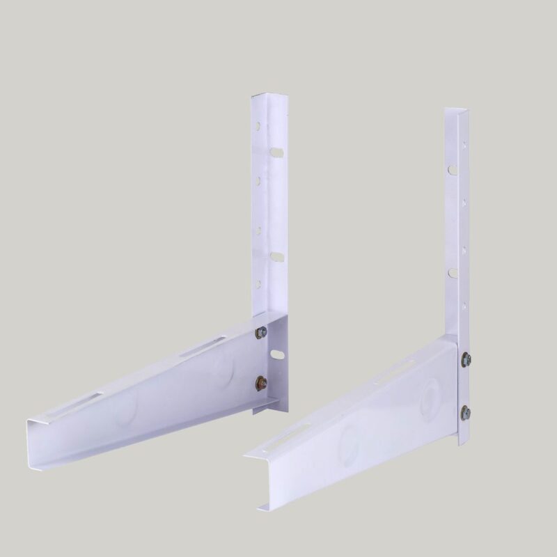 RD PLAST Super Heavy Duty Bracket For Air Conditioner for 1.0Ton / 1.5Ton / 2.0 Ton Split Air Conditioners (Adjustable Length, RW 8545-0, White)