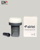Airtel Single Original LNBF,White LNB, KU Band Universal Single LNBF ,(Compatible with  airtel,d2h, Sun Direct, free  DTH, Tata Play and Dish Tv)