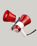 VingaJoy Bhopu Master Sp-1540 V5.0 Wireless Megaphone free charge adapter 30 Watts Handheld with Recorder, USB and Memory Card Input for Announcing; Talk; Record; Play; Siren; Music with Battery and Charger Megaphone Speaker PA Bullhorn