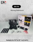 Bracket World Model-P4 6 Way Swivel Tilt Wall Mount 32-55-inch Full Motion Cantilever for LED,LCD and Plasma TV's (Moving Wallmount)