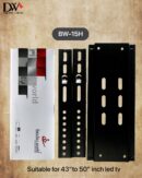 Bracket World Heavy Duty TV Wall Mount Bracket for 32 inch , 43 inch ,50 inch LCD/LED/Monitor/Smart TV, Fixed Universal TV Wall Stand | 200 x 200