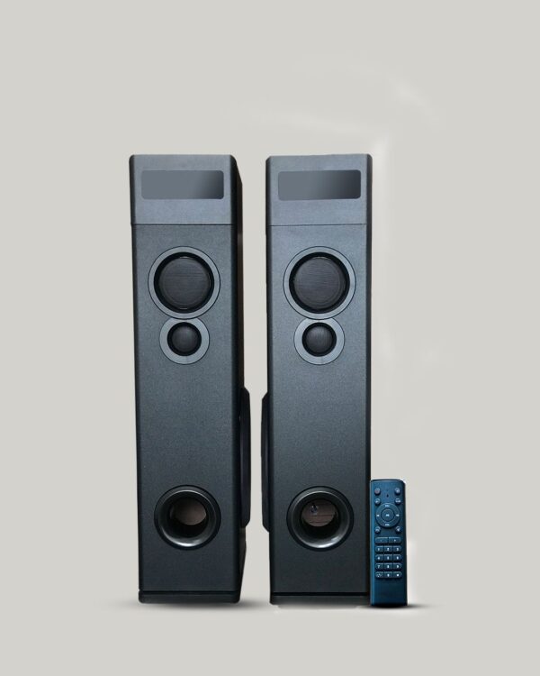 KINGS 2.0 Multimedia Tower Speaker (Black) WITH Crystal Clear  Bass, 320 Watt Power full Deep Bass Sound, Model F10