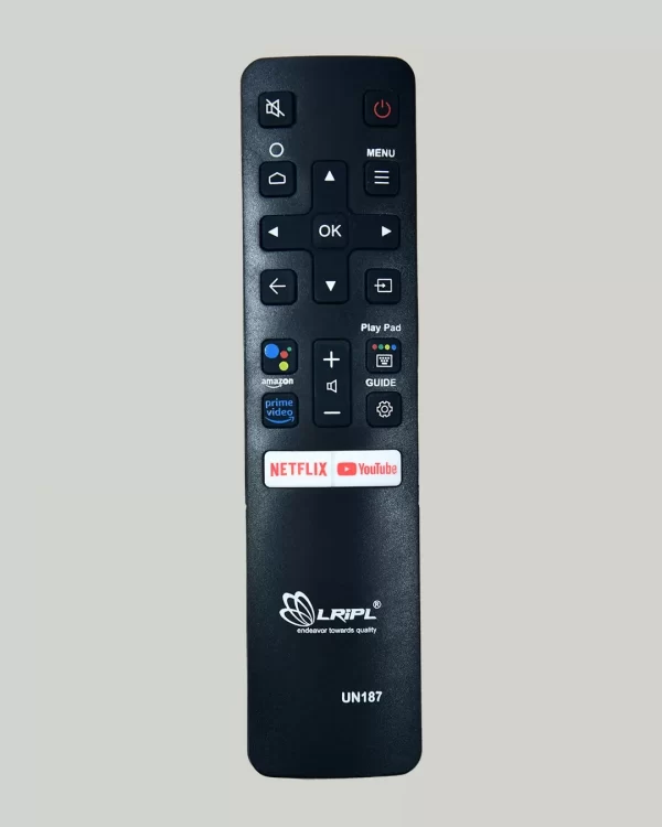 LRIPL 4 in 1 Universal TV Remote Control for VU,LG,TOSHIBA And SONY Smart LCD LED TV- No Setup Required- Direct Working (non voice remote ) Model uni-187