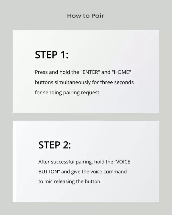 Smart Remote Control Compatible for Bluetooth Voice Command. Realme Remote Control TV with Netflix, Prime Video and Google Assistant Hot Keys. Pairing Must Between TV and Remote - Image 3