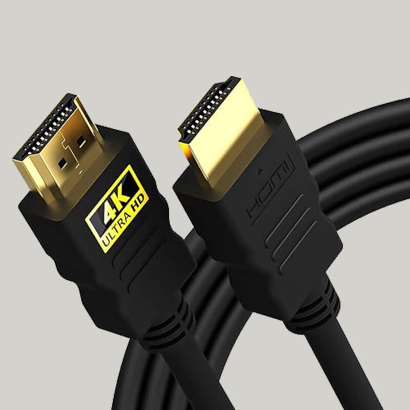Vingajoy (Ubon) HDMI TO hdmi  Cable, High Speed, Supports 3D, 4K@60Hz, ARC and CEC Extension, Compatible with Smart HDTV, Laptop, Monitor, Projector, eARC enable Soundbar, Gaming Consoles, Blu-Ray (5 Metres)