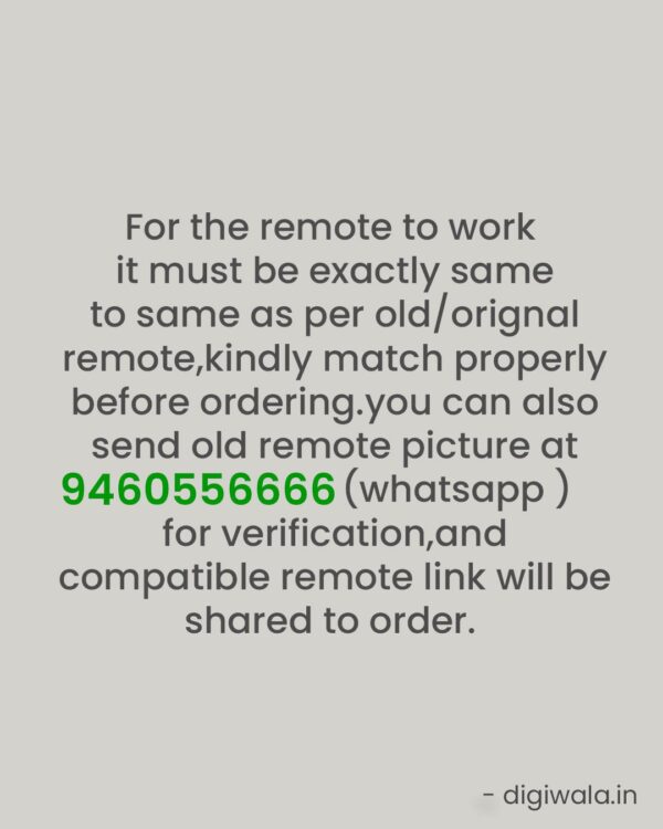 Air Conditioner Remote Compatible with Blue star Split/Window AC Remote Control - Image 5