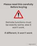 Air Conditioner Remote Compatible Samsung Split AC Remote Control