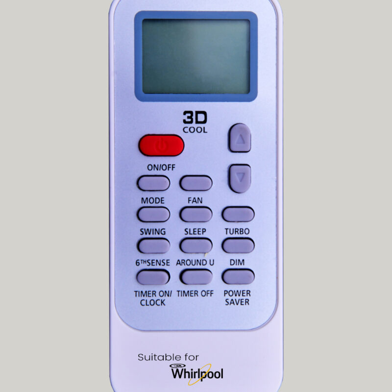 AC Remote Compatible for Whirlpool Split/Window Air Conditioner