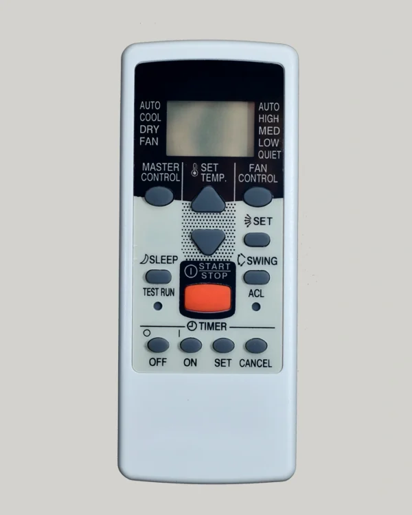 Compatible with O General AC Remote Control AR-JE6 Model -AC- 23S Suitable for 1 1.5 2 Ton Spilt OG Air Conditioner - Match Key by Key Exactly with Existing Remote Function