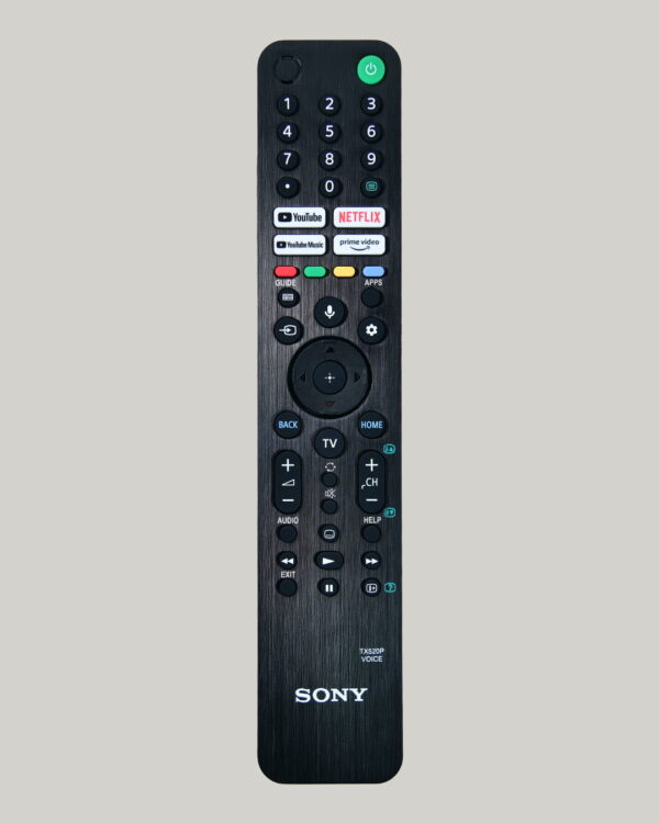 Compatible with Sony Bravia TV Remote Control RMF-TX520p Model with Bluetooth Voice Command Suitable for A80J X80J X85J X90J X95J Series Smart 4K Google TV LED UHD Television - Pairing Must!